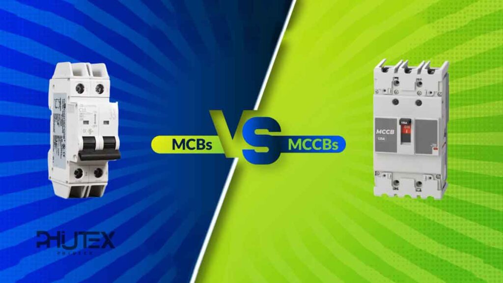 تفاوت کلید مینیاتوری (MCB) و کلید کمپکت (MCCB)